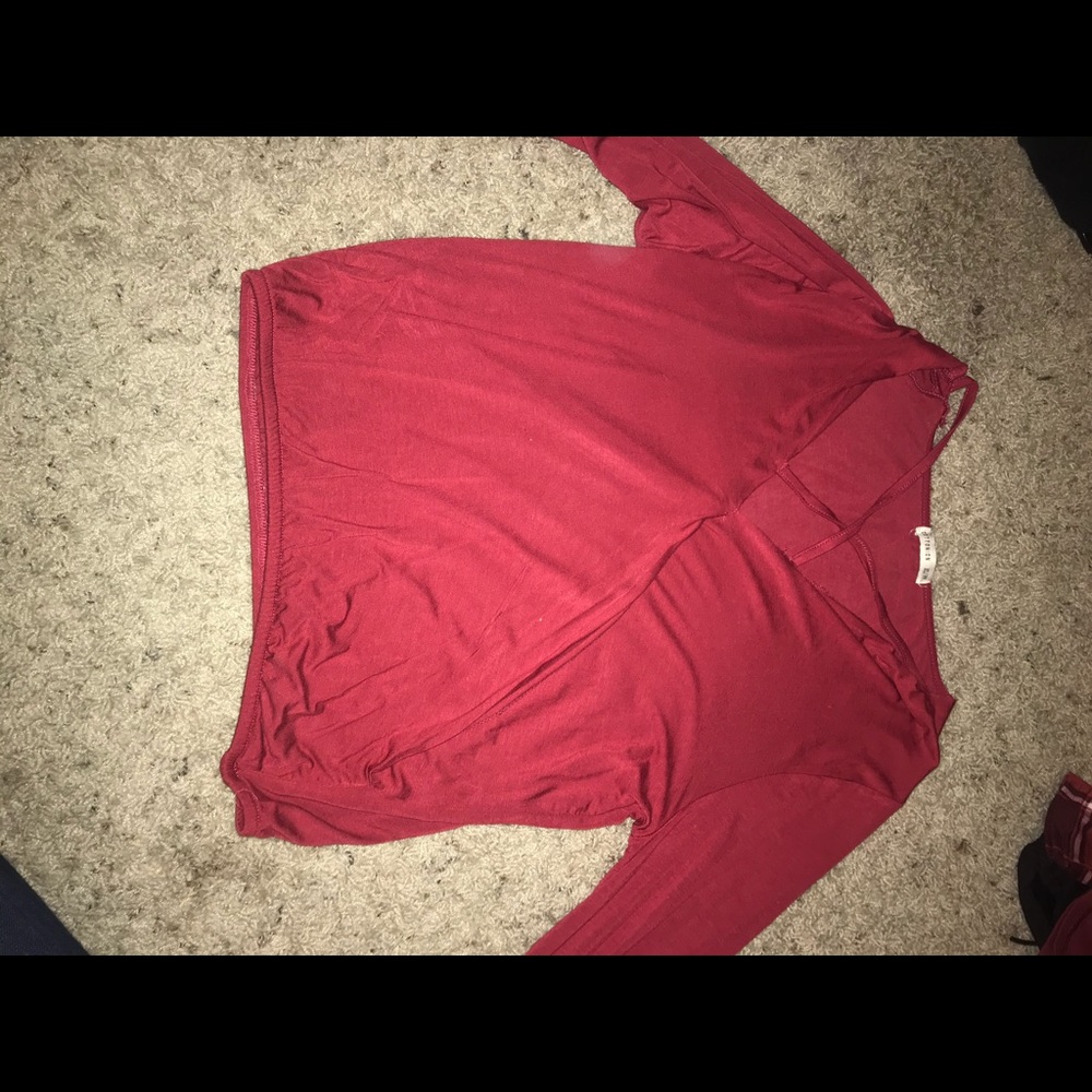 Red long sleeve